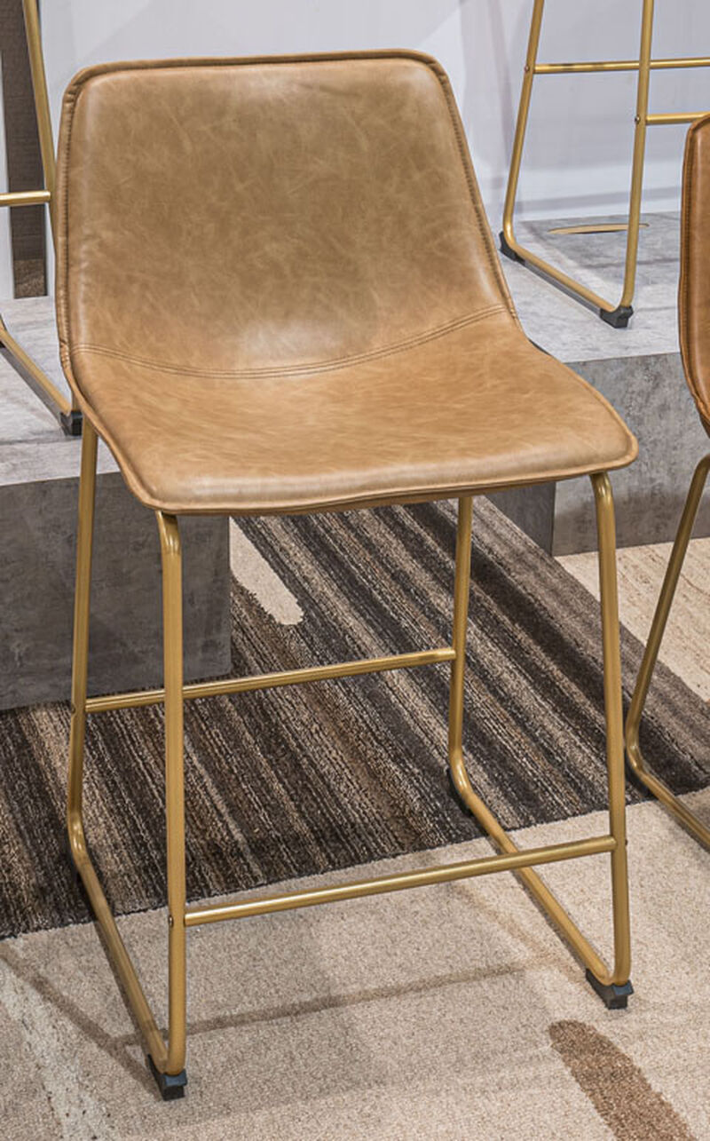 Crandox Counter Stool in Toast image number 1