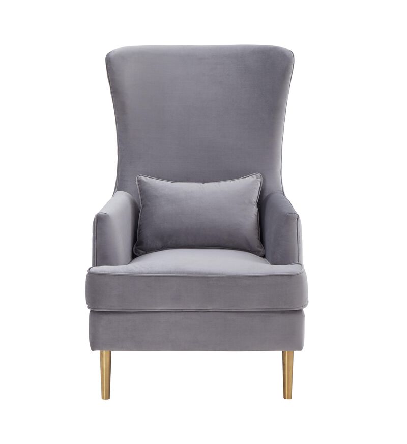 Alina Tall Tufted Back Chair by Inspire Me Home Decor