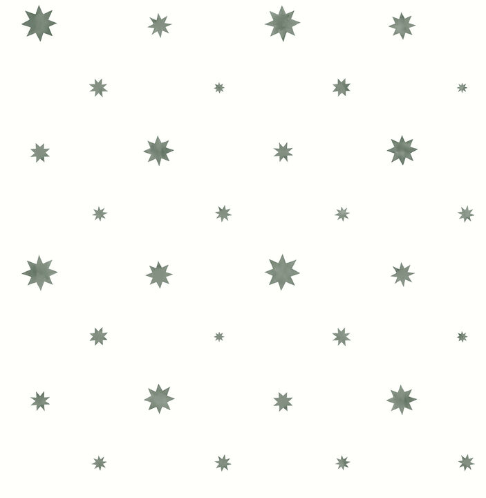 Henry Green Starburst Wallpaper