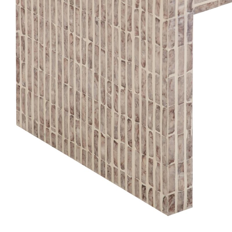 Tov Furniture Derry Lavender Capiz Shell Nightstand image number 7