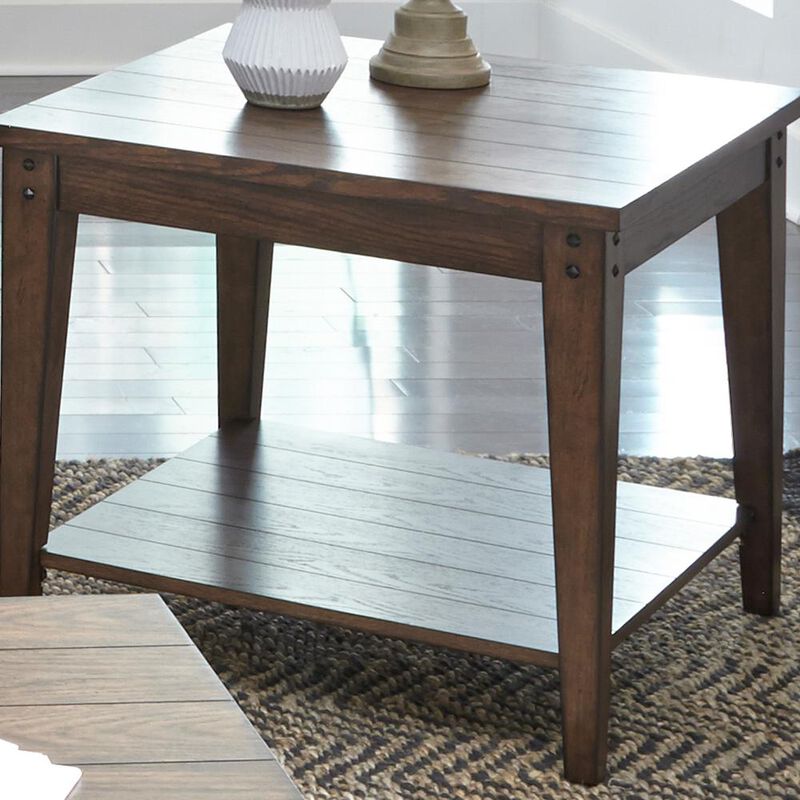 Liberty Furniture Square Lamp Table image number 5