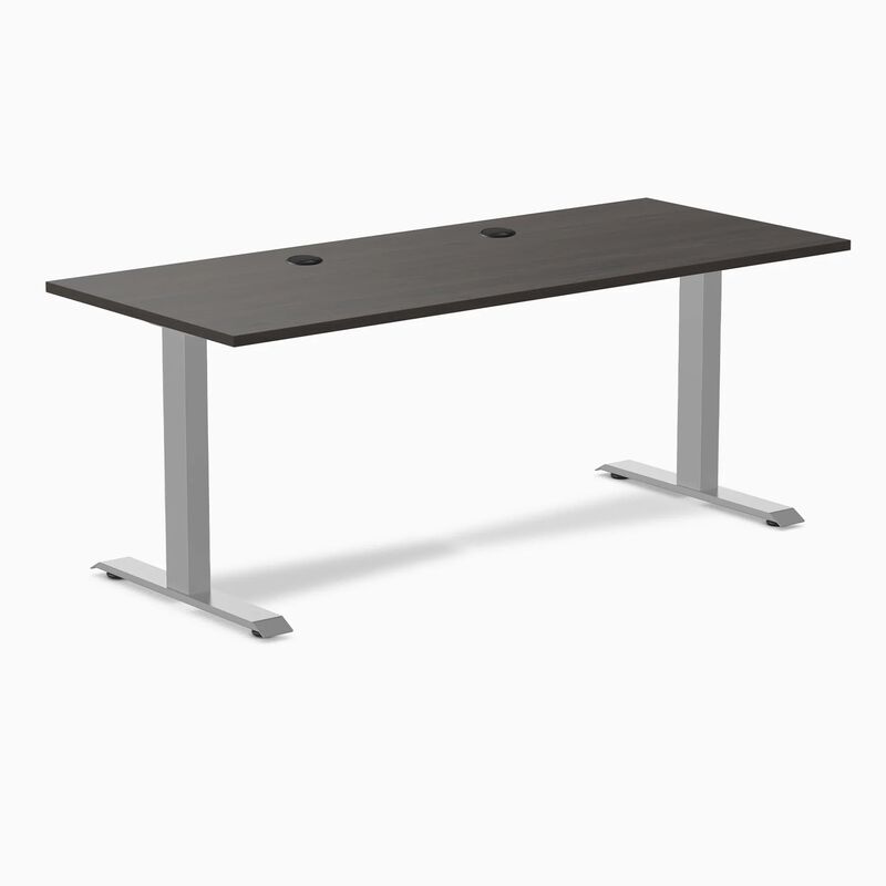 Desky Zero Scalloped Laminate Office Desk image number 0