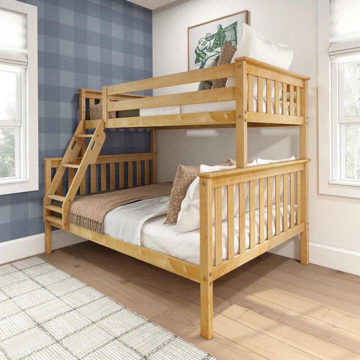 Hivvago Twin over Full size Solid Wood Bunk Bed