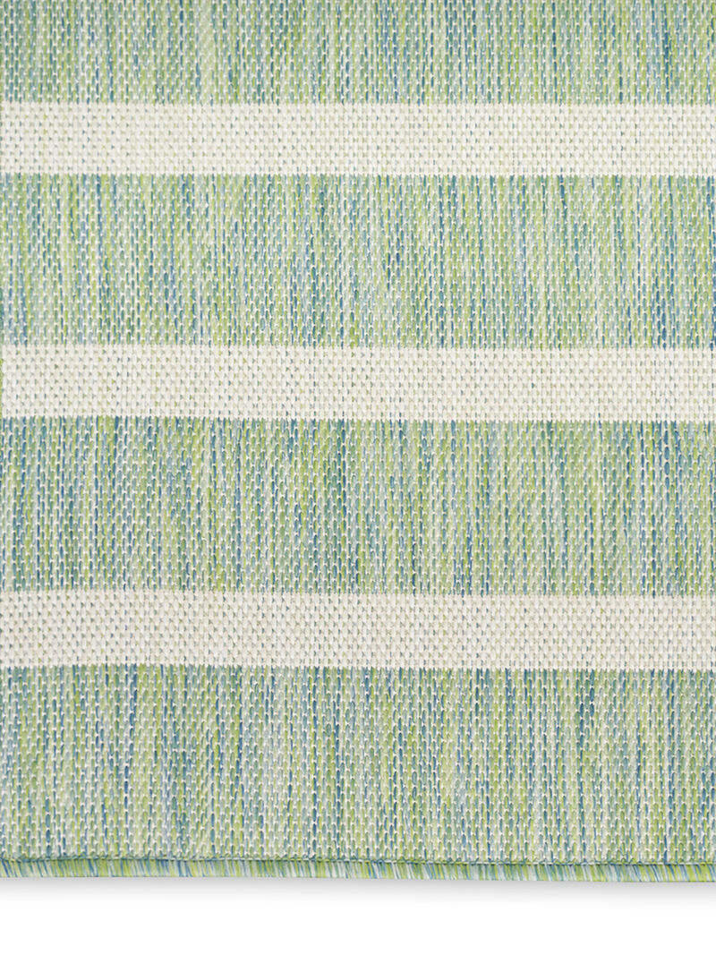 Positano POS03 Blue/Green/Ivory 5' x 7' Rug image number 5