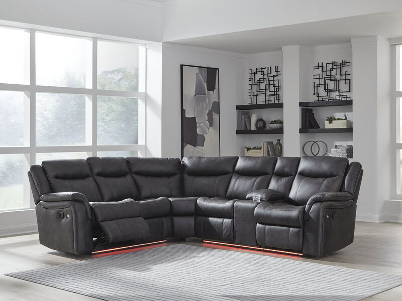 Perarrygin 2-Piece Reclining Sectional image number 2