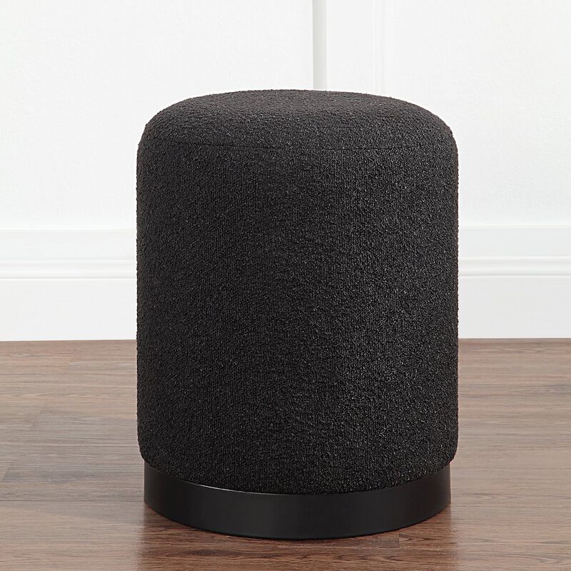 Renwil Castillo Ottoman In Black Color
