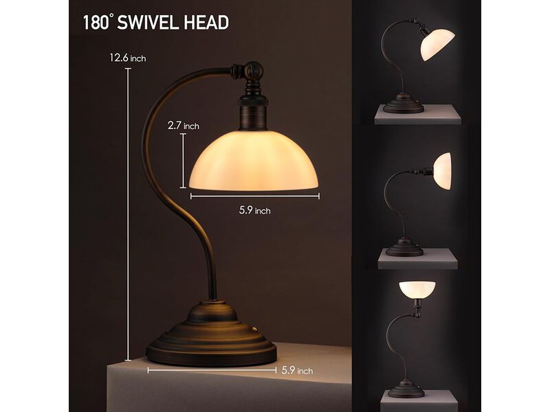 Cordless LED Table Lamp Battery-Operated