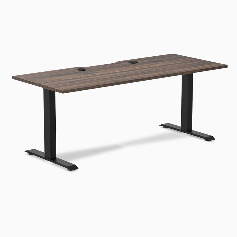 Desky Zero Scalloped Laminate Office Desk image number 0