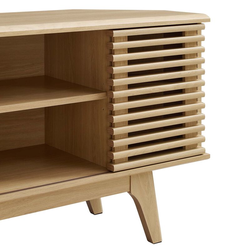 Render 46" Corner TV Stand image number 1