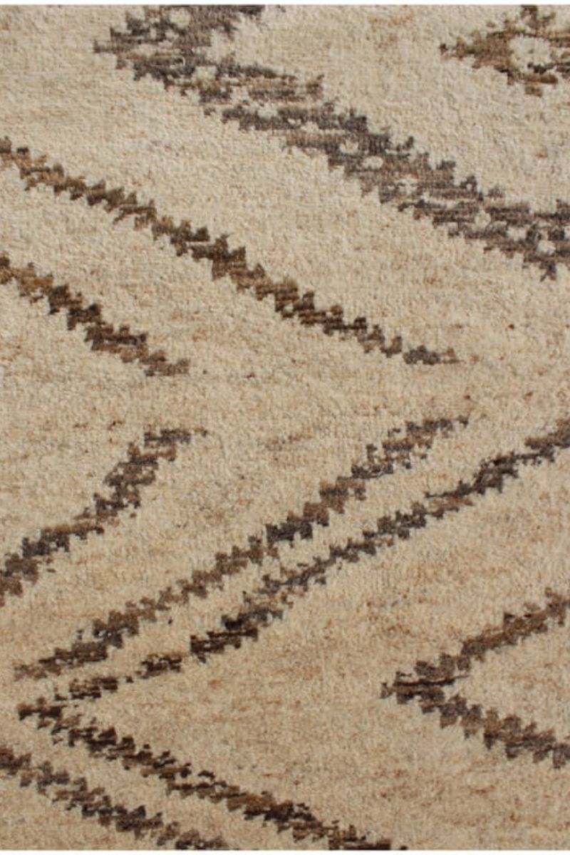 Polaris 42589 Ivory/Brown 8' x 10' Rug image number 2