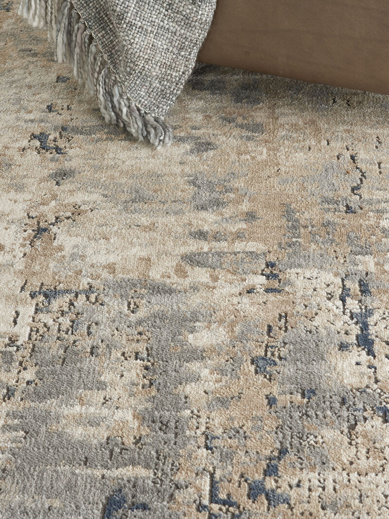 Quarry QUA01 Beige/Gray 12' x 15' Rug image number 7