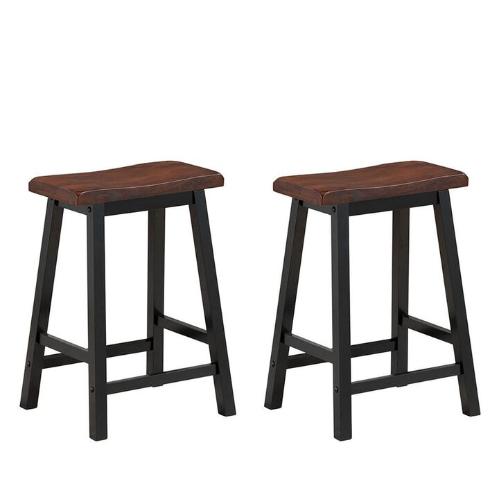 Set of 2 Home Kitchen Dining Room Bar Stools