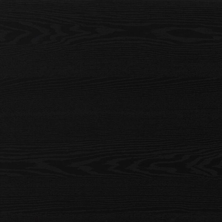 CorLiving Black Glass TV Stand, TV's up to 85, Black Ravenwood