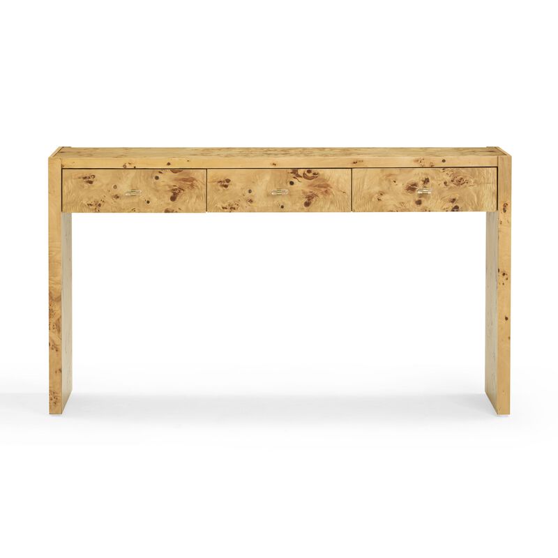 Brandyss Burl Console Table