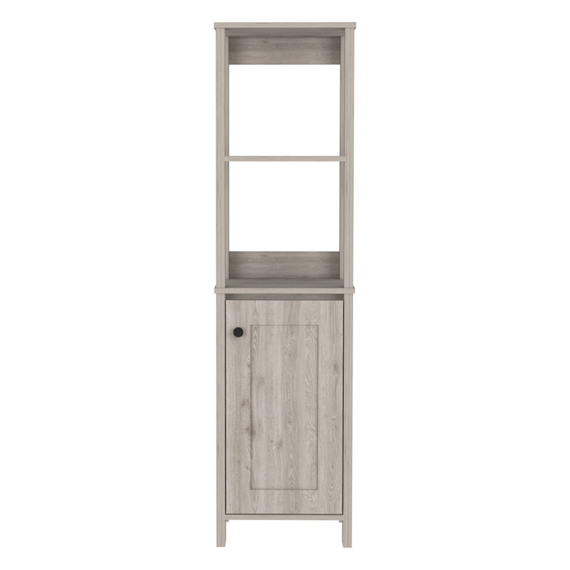 Streamdale Hanover 4-Shelf Linen Cabinet Light image number 3