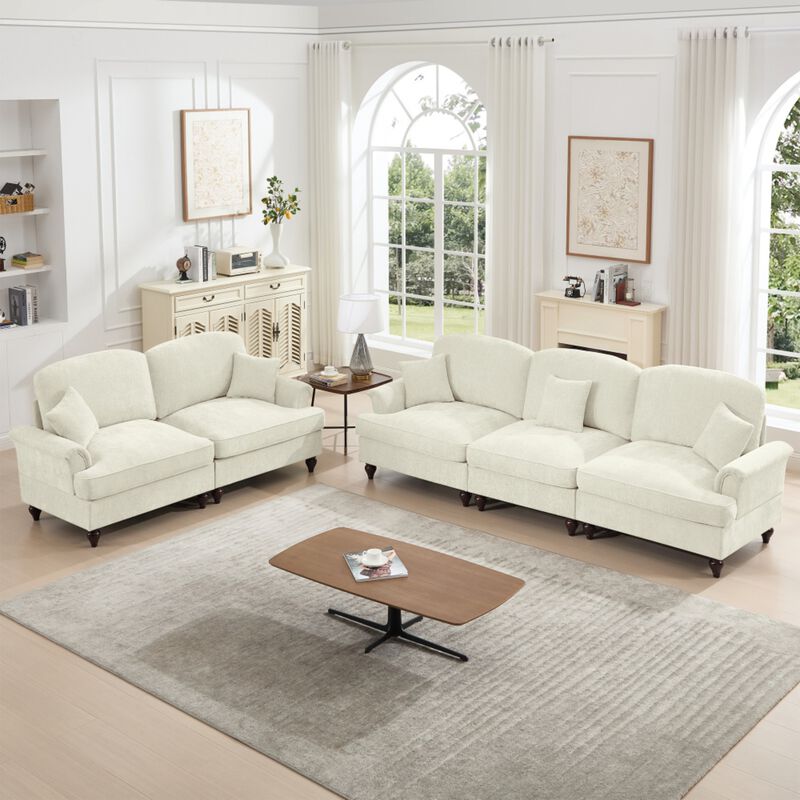 Baxpaf Mid-Century Modern Modular Sofa Set image number 3