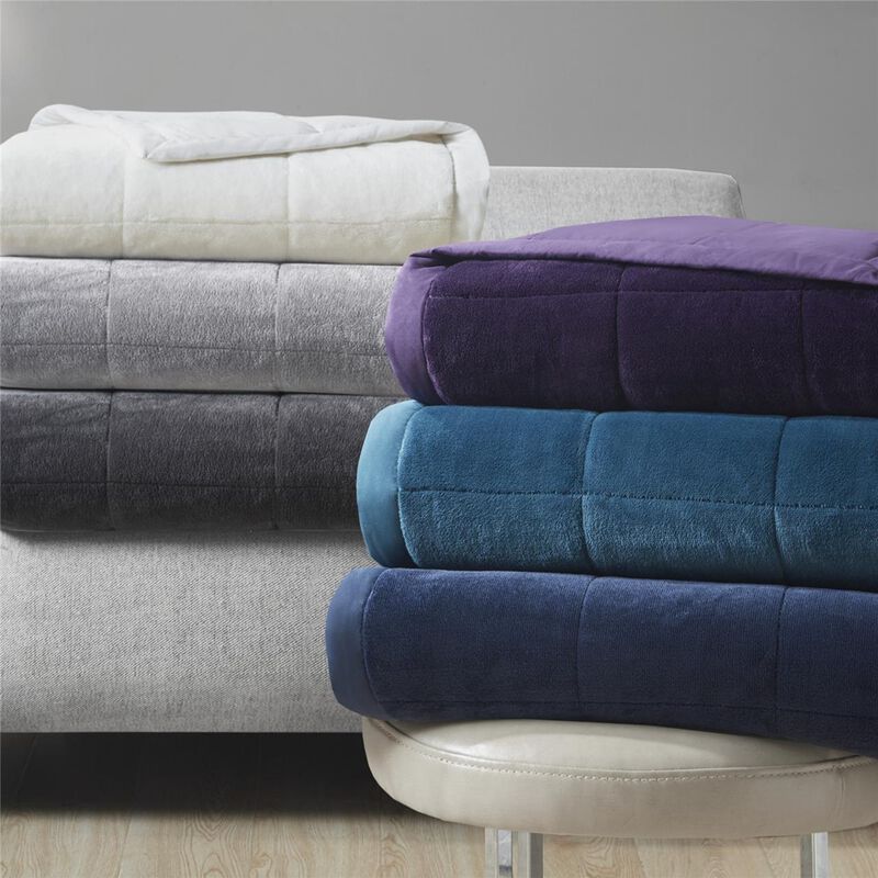 Gracie Mills Morrow HeiQ Smart Temperature Reversible Down Alternative Blanket image number 2