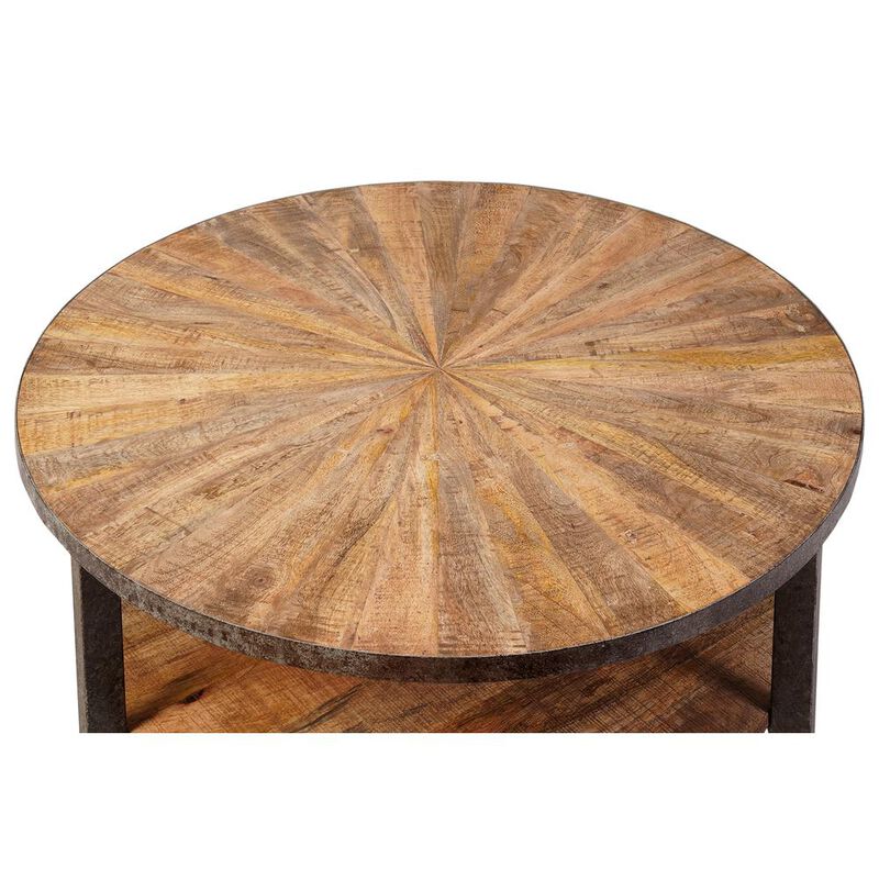 Carolina Living Chelsea Round Coffee Table - Natural