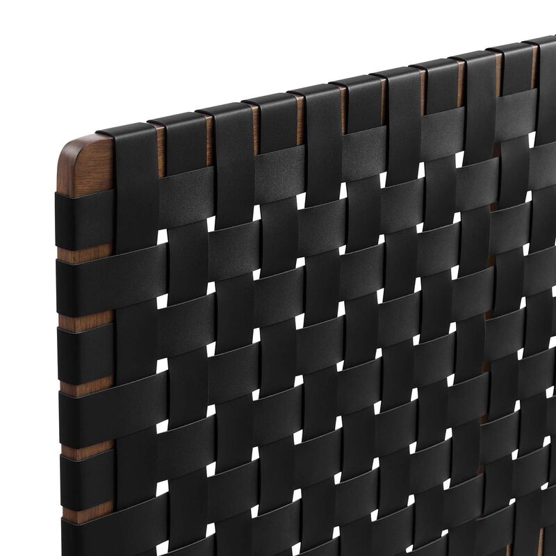 Sparta Weave Vegan Leather Queen Headboard image number 5