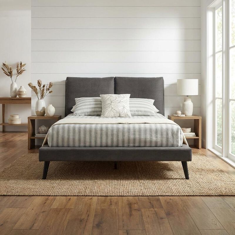 Alpine Furniture Gabriela Platform Bed image number 2