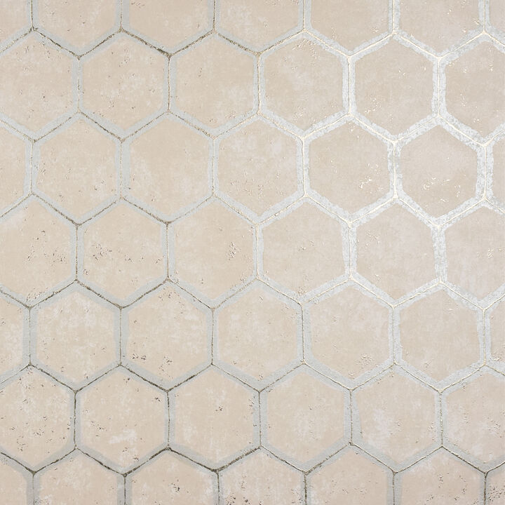 Starling Copper Honeycomb Wallpaper