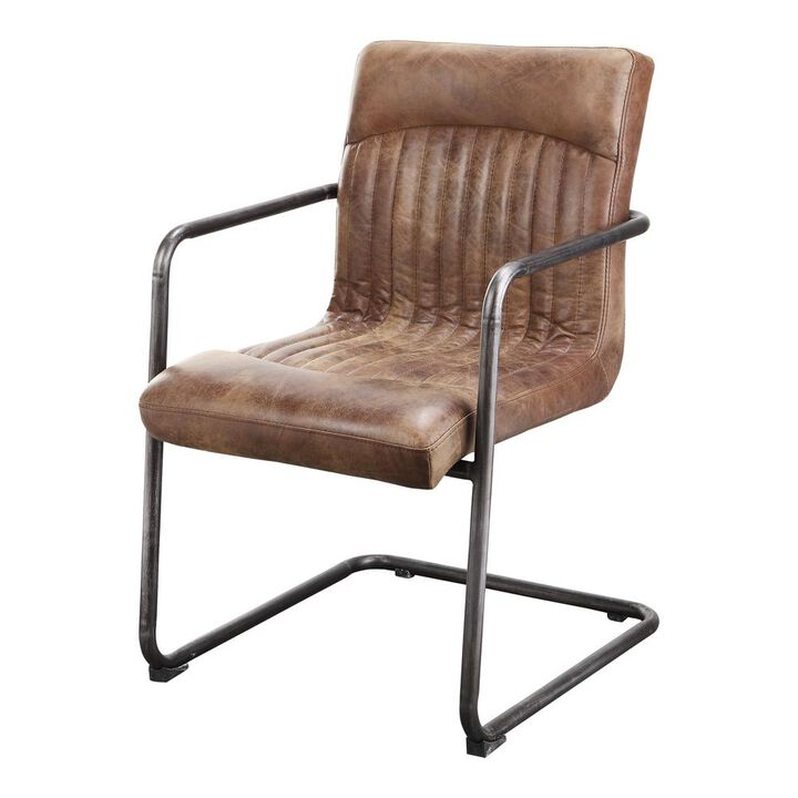 Moe's Home Collection Ansel Armchair, Brown