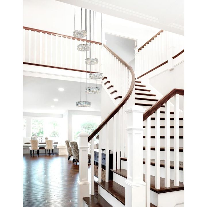 Madeline LED Chandelier With Chrome Finish