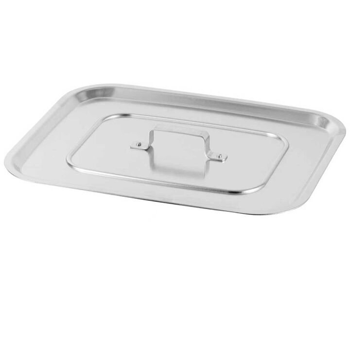 OuterMust 18 QT Deep Fryer 16.5"&times;13.4"  Lid  Aluminum Fryer Cover