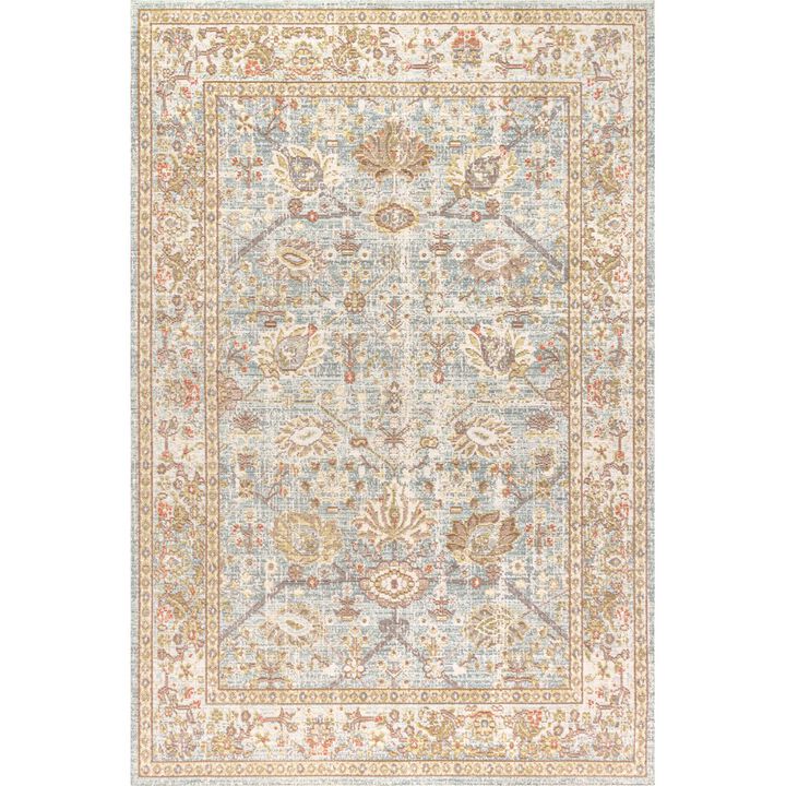 Alba Modern Faded Peshawar Area Rug