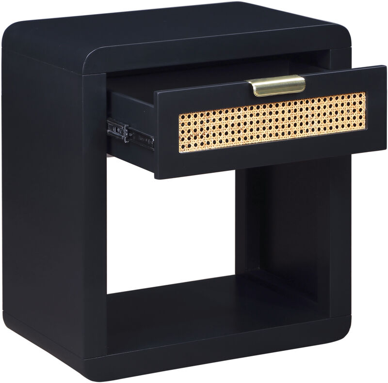 Meridian Furniture Langham Black Night Stand