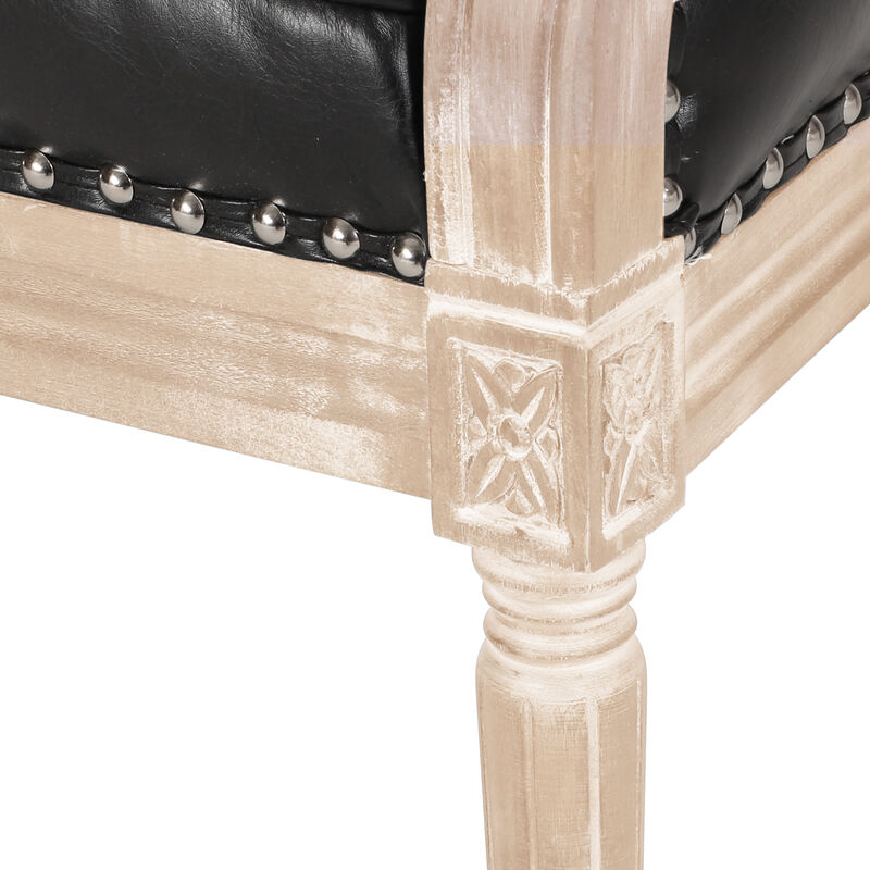 Damtib PU Loveseat Sofa image number 6