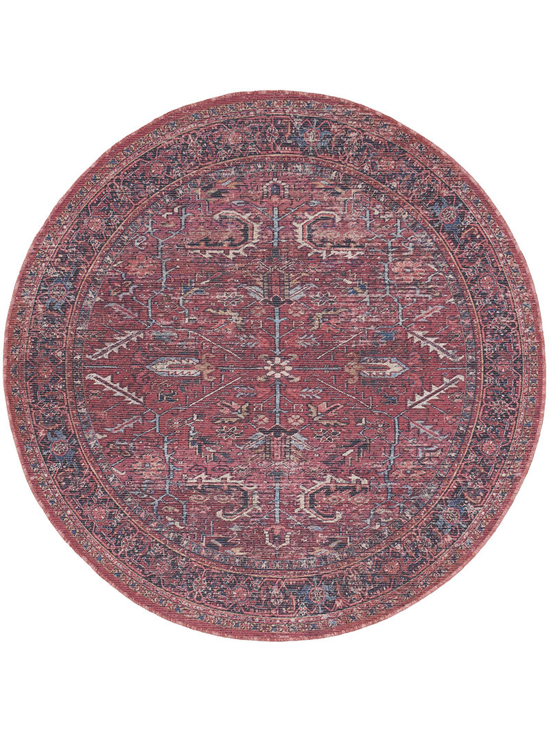 Machine Washable Series 1 SR102 Brick 7'10" x 9'10" Rug