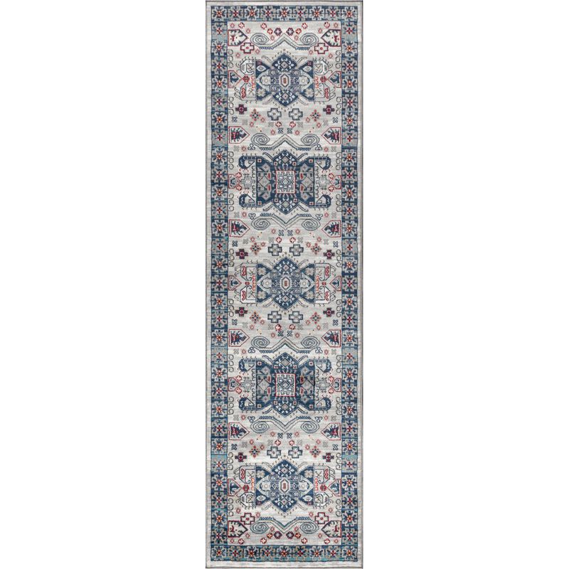Kasbah Modern Persian Vintage Medallion Area Rug
