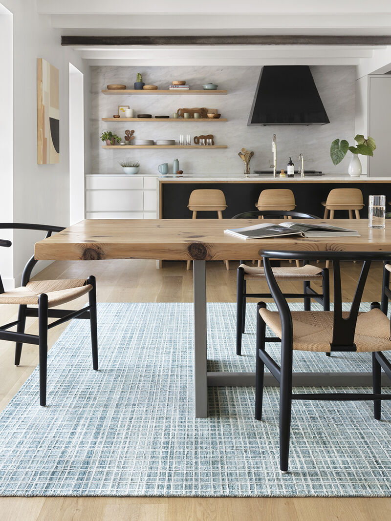 Urbana UB01 Aqua 5'6" x 8'6" Rug