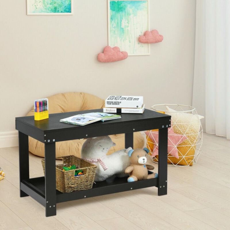 Hivvago Solid Multifunctional Wood Kids Activity Play Table