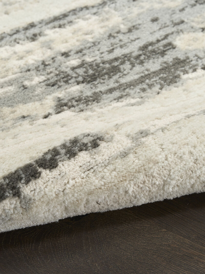 Serenity Home SRH12 Gray/Multicolor 3'11" x 5'11" Rug