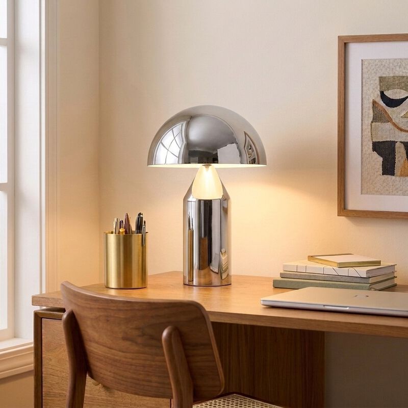 Venus Chrome LED Table Lamp image number 3