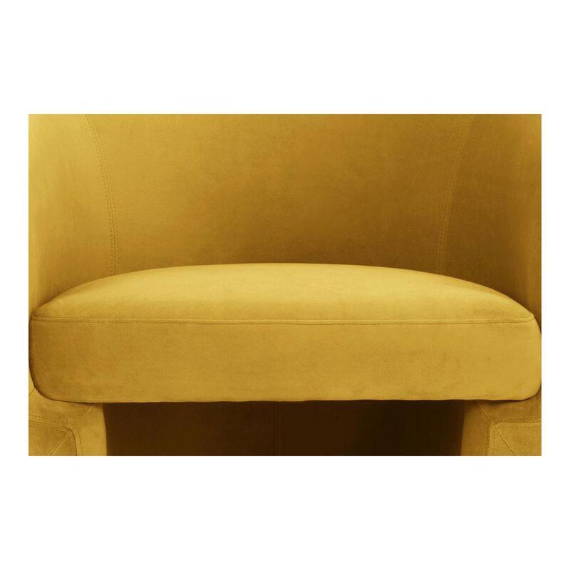 Moe's Home Collection Franco Chair Mustard