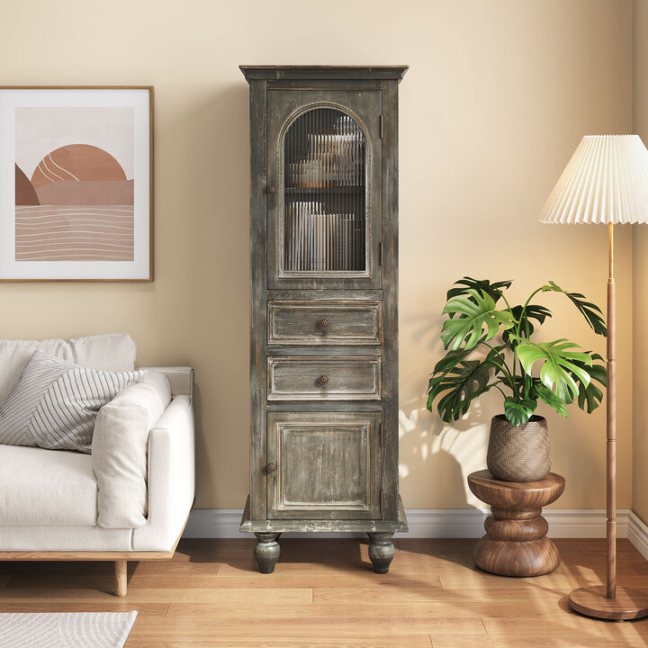 Vophex Narrow Storage Cabinet