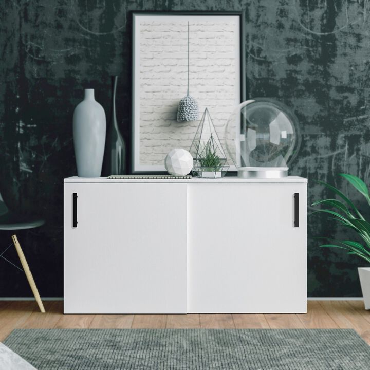 Hestia Hardware 10 Pack 3.75 Inch Modern Flat Cabinet Handles