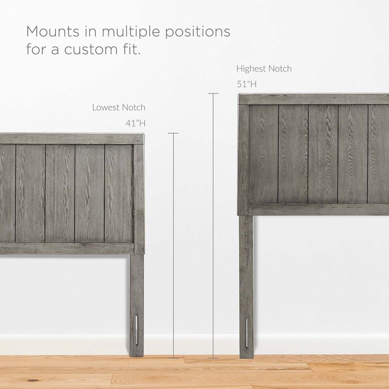 Modway - Robbie King Wood Headboard image number 5