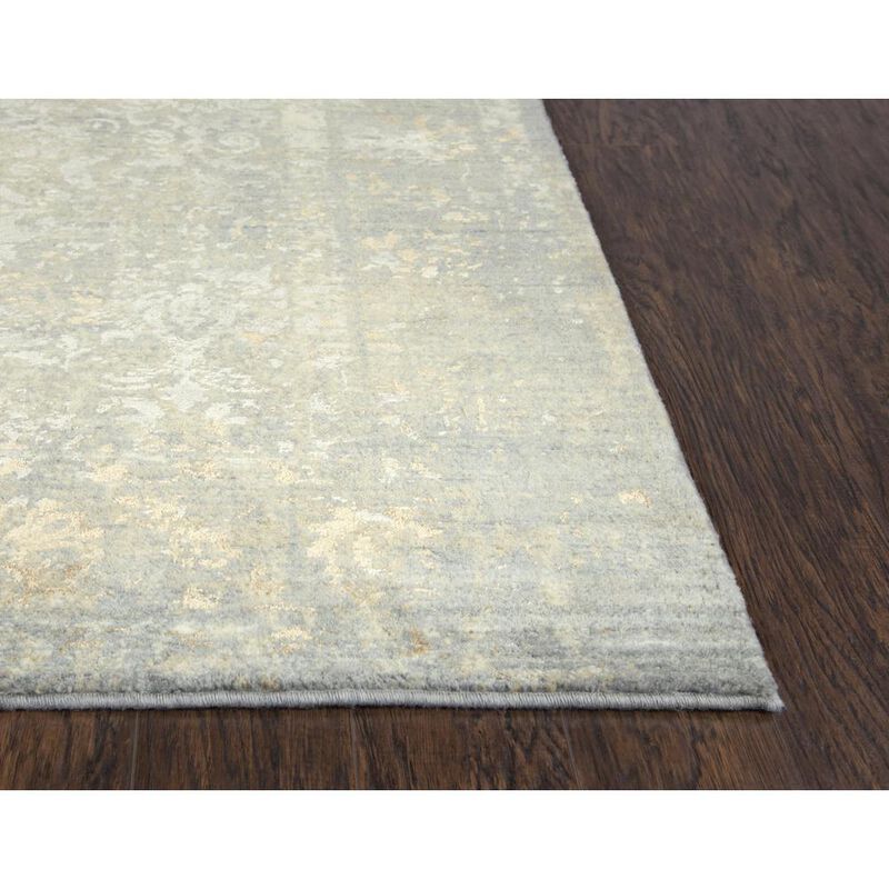 Hybrid Cut Pile Wool/ Tencel Rug, 9' x 12'