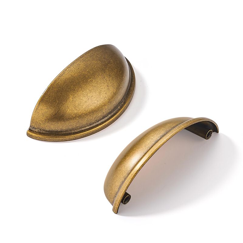 khtumeware 10 Pack 2-1/2"" Drawer Pulls Oil Rubbed Bronze Cabinet Cup Pulls Kitchen Hardware Cabinet Handles Drawer Handles Knob