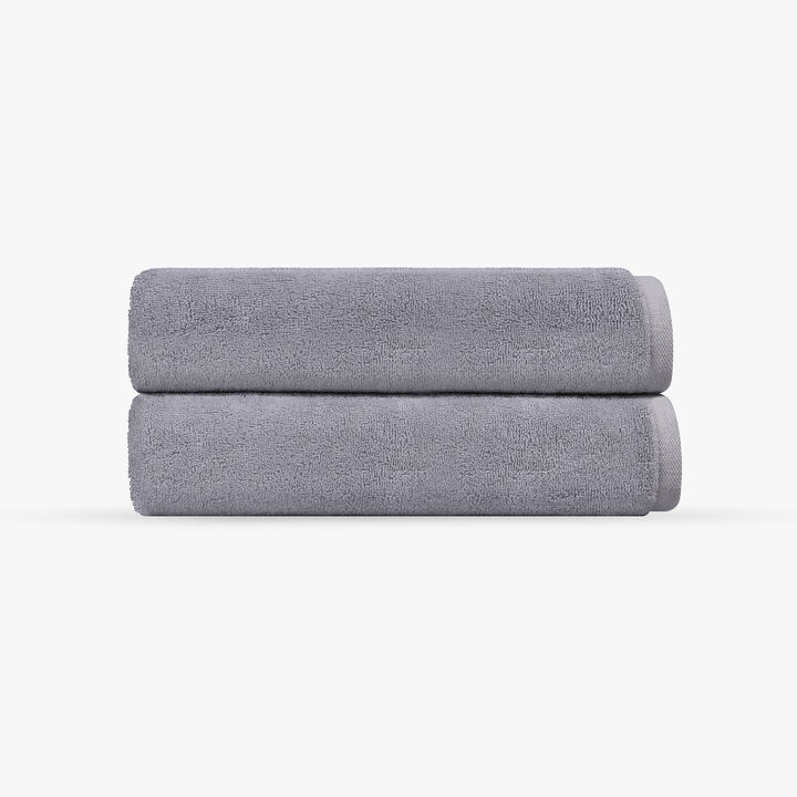 Puresoft 2 pcs Turkish Bath Towels Set