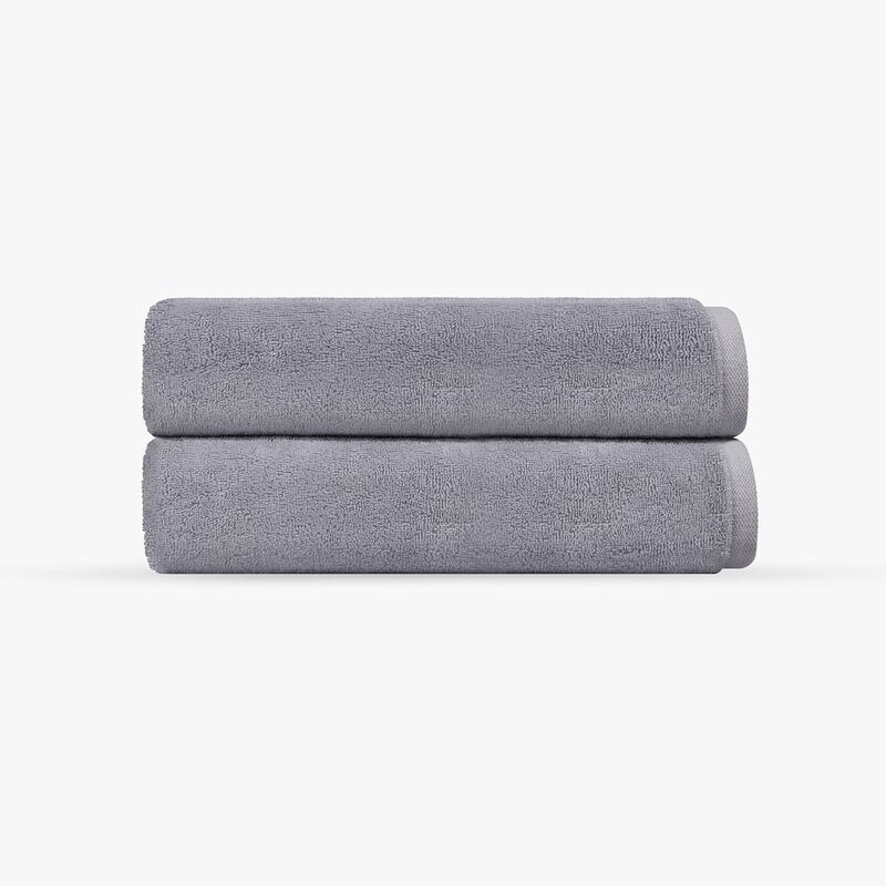 Puresoft 2 pcs Turkish Bath Towels Set image number 0