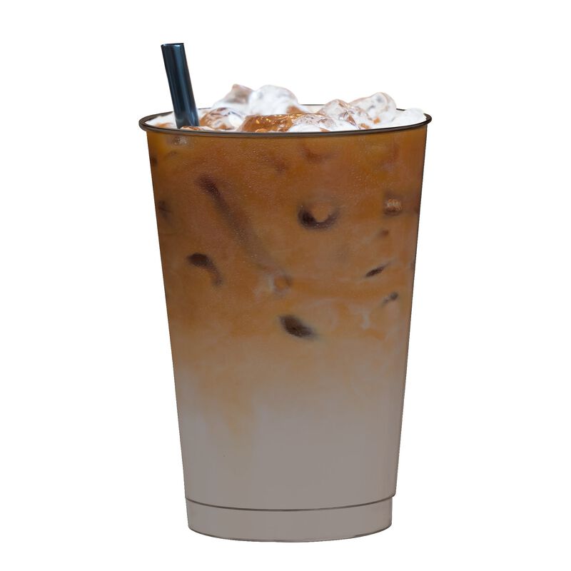 12 oz. Clear Black Plastic Party Cups (240 Cups) image number 2