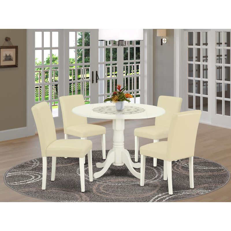 Dining Room Set Linen White