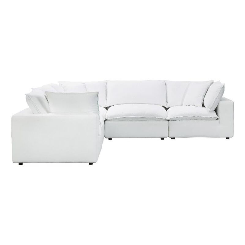 Cali Pearl Performance Fabric Modular L-Sectional image number 0