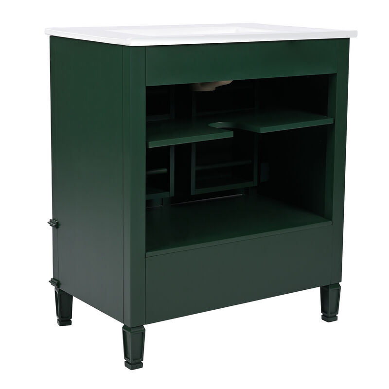 Merax Freestanding Bathroom Vanity with Sink