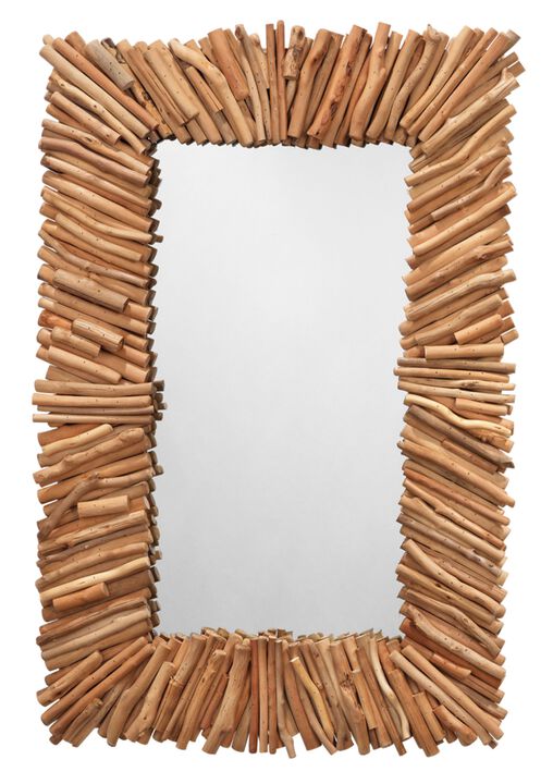 Driftwood Rectangle Mirror